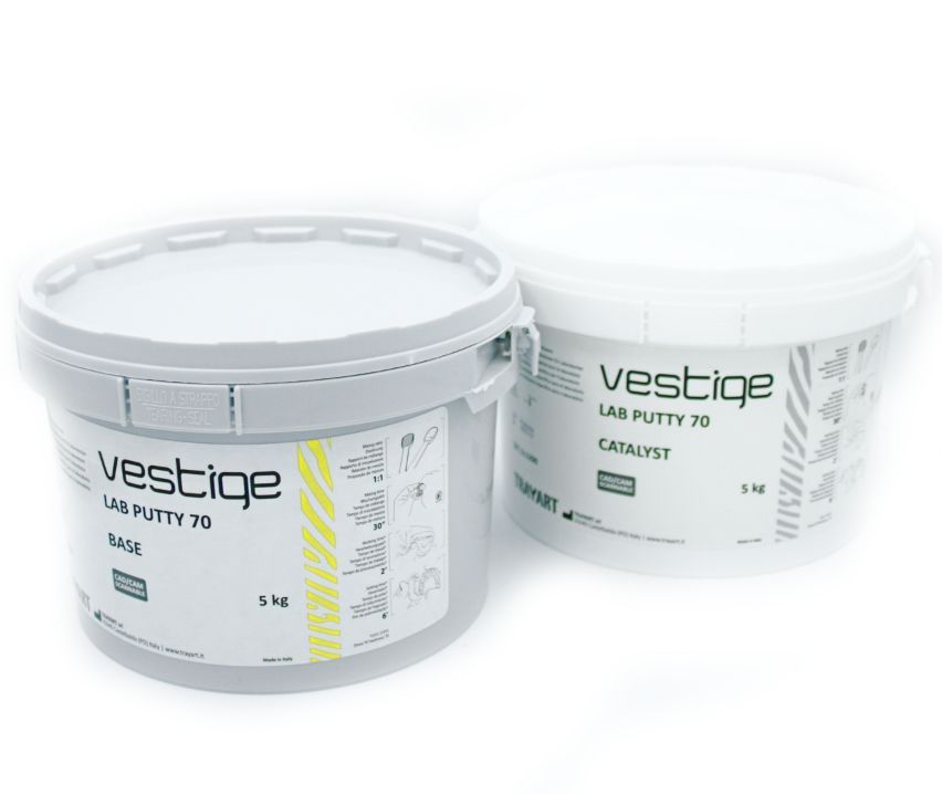А-силикон лабораторный Vestige Lab Putty 70, 5+5кг., Trayart