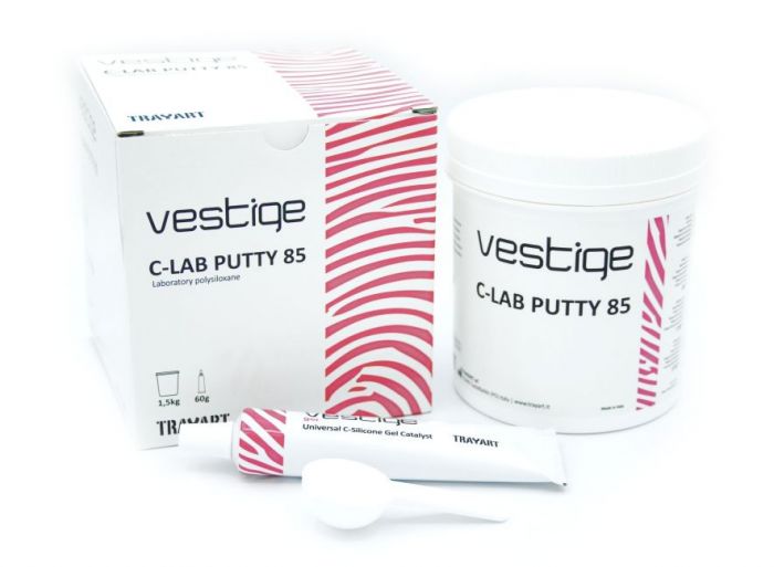 С-силикон Vestige C-Lab Putty 85, 1.5кг., + 1 гель, Trayart