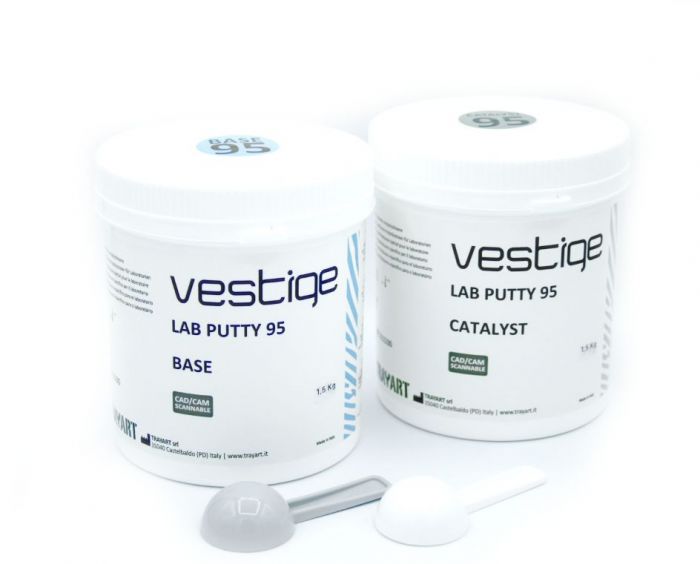 А-силикон Vestige Lab Putty 95, 1.5+1.5кг., Trayart